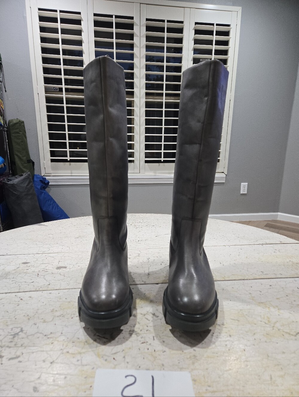 Free People Brooks Boots 0003721993 Women's Grayish Size 38.5